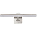 Vanity Nuvo 62-2326 Hazel - 2 Foot LED Picture Light - 3 CCT Selectable - Brushed Nickel Finish - Acrylic Lens Nuvo