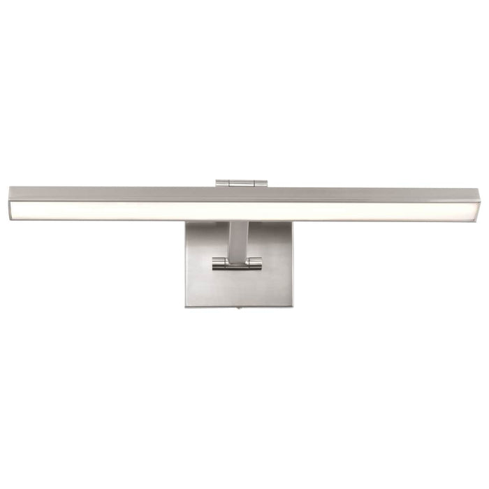 Vanity Nuvo 62-2326 Hazel - 2 Foot LED Picture Light - 3 CCT Selectable - Brushed Nickel Finish - Acrylic Lens Nuvo