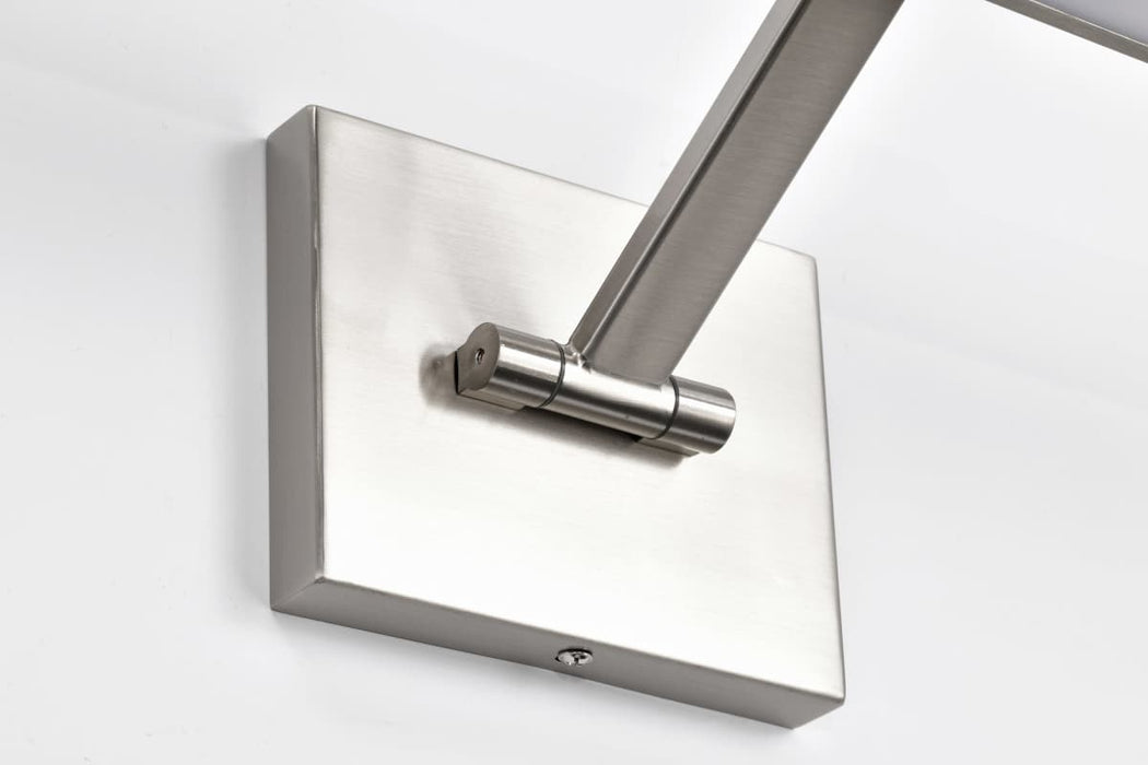 Vanity Nuvo 62-2326 Hazel - 2 Foot LED Picture Light - 3 CCT Selectable - Brushed Nickel Finish - Acrylic Lens Nuvo