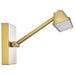Vanity Nuvo 62-2327 Hazel - 2 Foot LED Picture Light - 3 CCT Selectable - Vintage Brass Finish - Acrylic Lens Nuvo