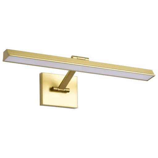 Vanity Nuvo 62-2327 Hazel - 2 Foot LED Picture Light - 3 CCT Selectable - Vintage Brass Finish - Acrylic Lens Nuvo