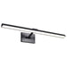 Vanity Nuvo 62-2330 Hazel - 3 Foot LED Picture Light - 3 CCT Selectable - Black Finish - Acrylic Lens Nuvo