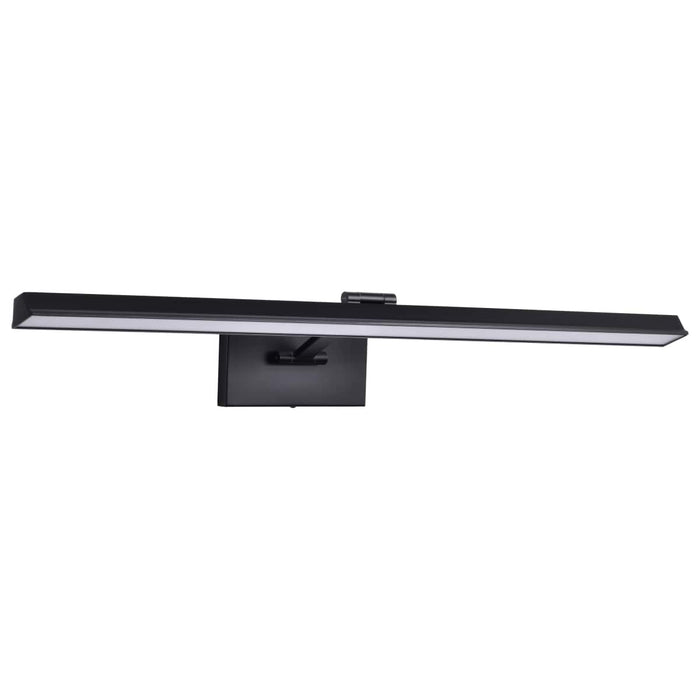 Vanity Nuvo 62-2330 Hazel - 3 Foot LED Picture Light - 3 CCT Selectable - Black Finish - Acrylic Lens Nuvo