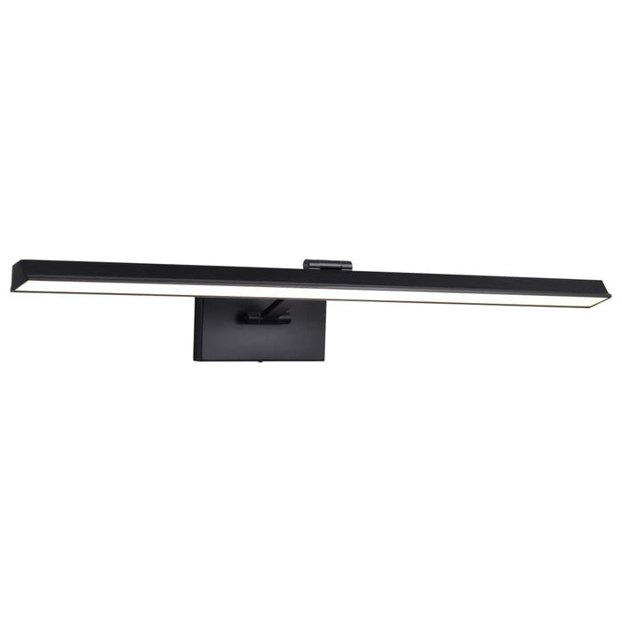 Vanity Nuvo 62-2330 Hazel - 3 Foot LED Picture Light - 3 CCT Selectable - Black Finish - Acrylic Lens Nuvo