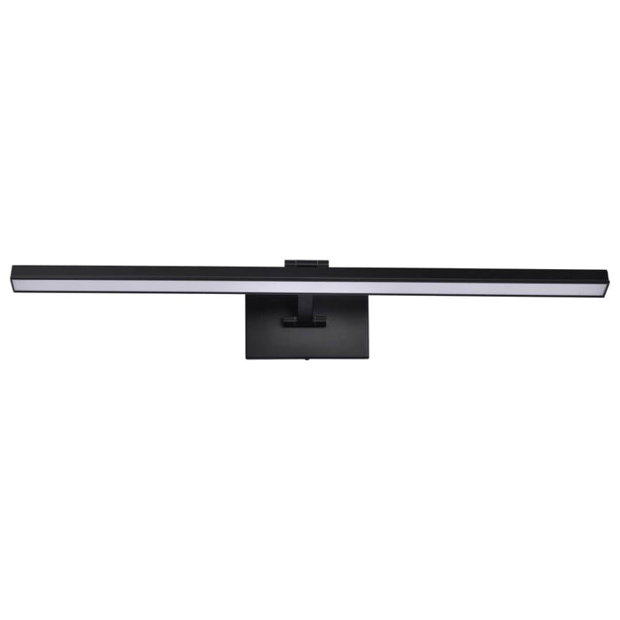 Vanity Nuvo 62-2330 Hazel - 3 Foot LED Picture Light - 3 CCT Selectable - Black Finish - Acrylic Lens Nuvo