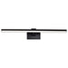 Vanity Nuvo 62-2330 Hazel - 3 Foot LED Picture Light - 3 CCT Selectable - Black Finish - Acrylic Lens Nuvo