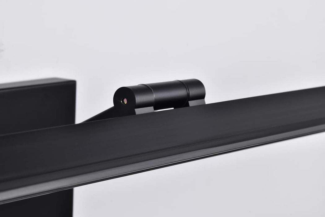 Vanity Nuvo 62-2330 Hazel - 3 Foot LED Picture Light - 3 CCT Selectable - Black Finish - Acrylic Lens Nuvo