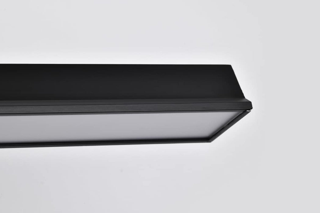 Vanity Nuvo 62-2330 Hazel - 3 Foot LED Picture Light - 3 CCT Selectable - Black Finish - Acrylic Lens Nuvo