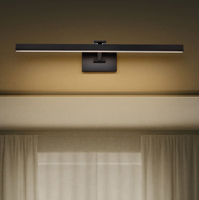 Vanity Nuvo 62-2330 Hazel - 3 Foot LED Picture Light - 3 CCT Selectable - Black Finish - Acrylic Lens Nuvo