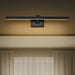 Vanity Nuvo 62-2330 Hazel - 3 Foot LED Picture Light - 3 CCT Selectable - Black Finish - Acrylic Lens Nuvo