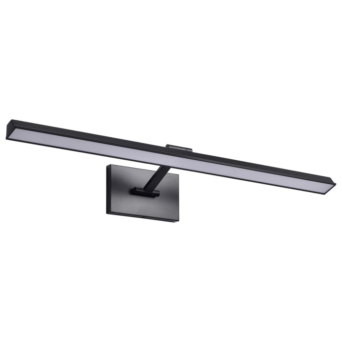 Vanity Nuvo 62-2330 Hazel - 3 Foot LED Picture Light - 3 CCT Selectable - Black Finish - Acrylic Lens Nuvo