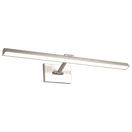 Vanity Nuvo 62-2331 Hazel - 3 Foot LED Picture Light - 3 CCT Selectable - Brushed Nickel Finish - Acrylic Lens Nuvo