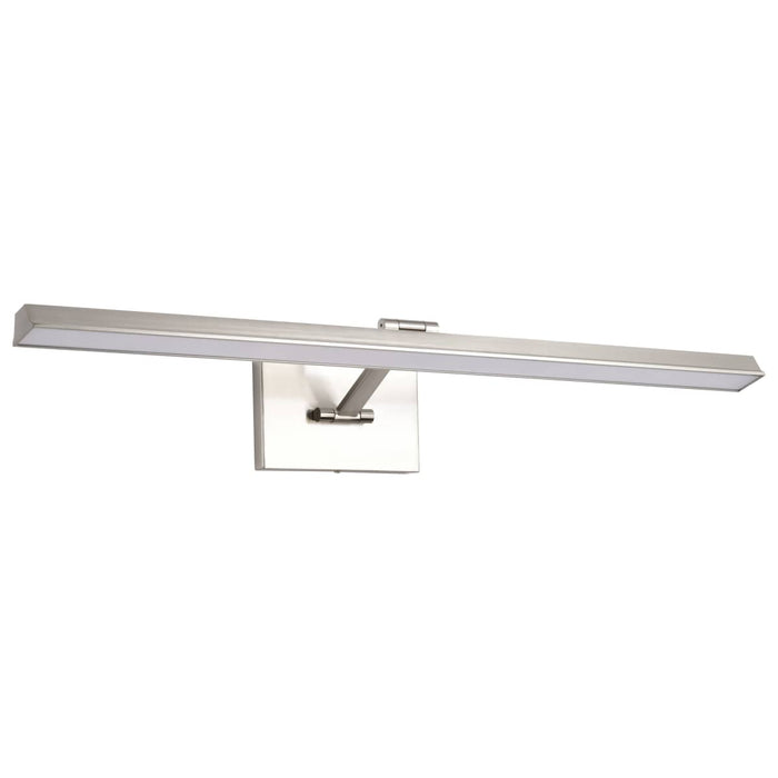 Vanity Nuvo 62-2331 Hazel - 3 Foot LED Picture Light - 3 CCT Selectable - Brushed Nickel Finish - Acrylic Lens Nuvo