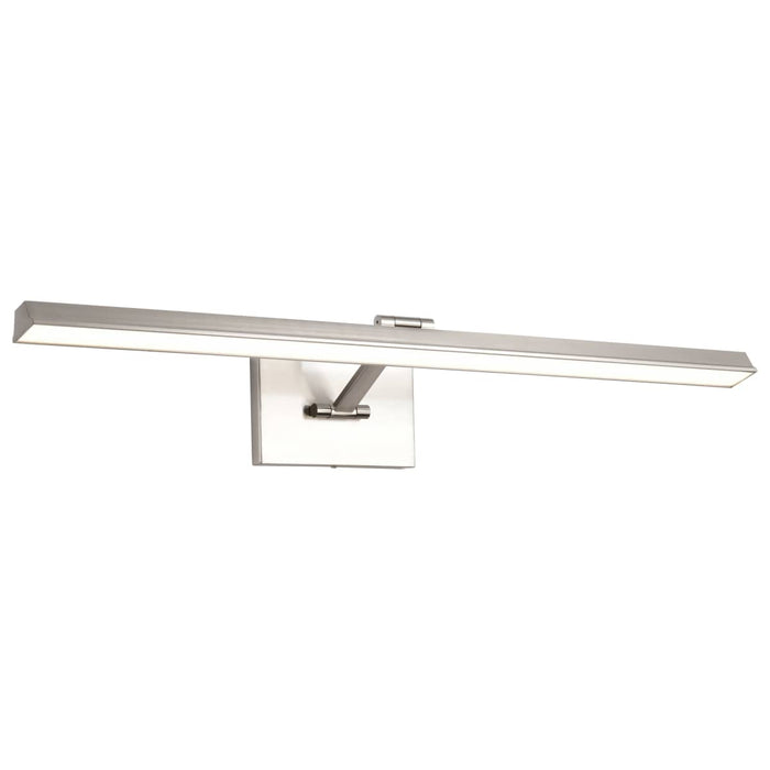 Vanity Nuvo 62-2331 Hazel - 3 Foot LED Picture Light - 3 CCT Selectable - Brushed Nickel Finish - Acrylic Lens Nuvo