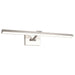 Vanity Nuvo 62-2331 Hazel - 3 Foot LED Picture Light - 3 CCT Selectable - Brushed Nickel Finish - Acrylic Lens Nuvo