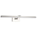Vanity Nuvo 62-2331 Hazel - 3 Foot LED Picture Light - 3 CCT Selectable - Brushed Nickel Finish - Acrylic Lens Nuvo
