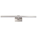 Vanity Nuvo 62-2331 Hazel - 3 Foot LED Picture Light - 3 CCT Selectable - Brushed Nickel Finish - Acrylic Lens Nuvo