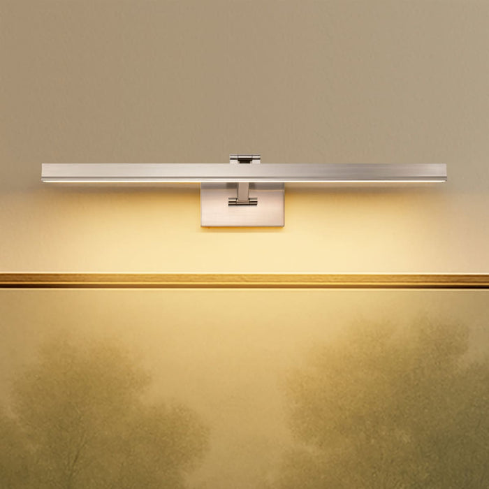 Vanity Nuvo 62-2331 Hazel - 3 Foot LED Picture Light - 3 CCT Selectable - Brushed Nickel Finish - Acrylic Lens Nuvo