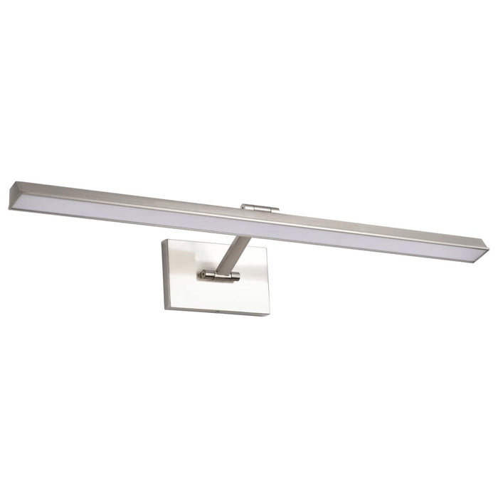 Vanity Nuvo 62-2331 Hazel - 3 Foot LED Picture Light - 3 CCT Selectable - Brushed Nickel Finish - Acrylic Lens Nuvo