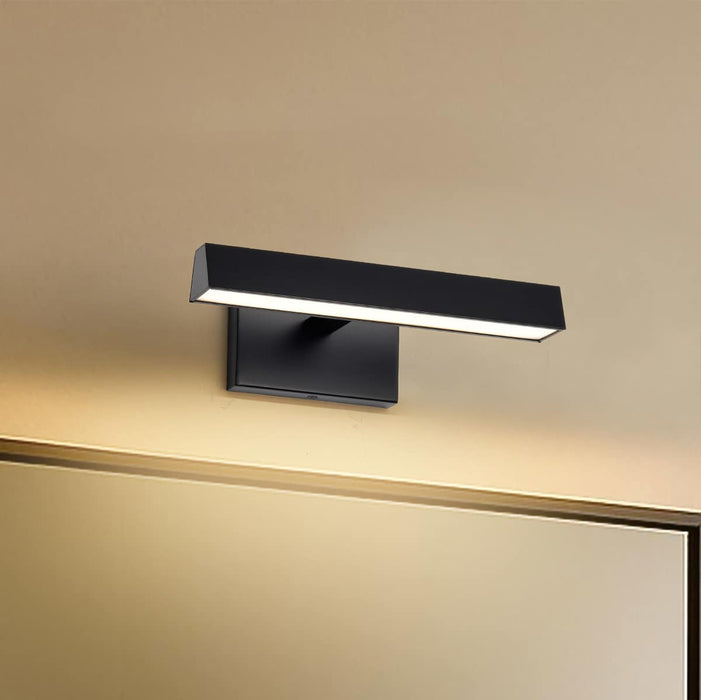 Vanity Nuvo 62-2335 Mila - 1 Foot LED Picture Light - 3 CCT Selectable - Black Finish - Acrylic Lens Nuvo
