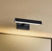 Vanity Nuvo 62-2335 Mila - 1 Foot LED Picture Light - 3 CCT Selectable - Black Finish - Acrylic Lens Nuvo