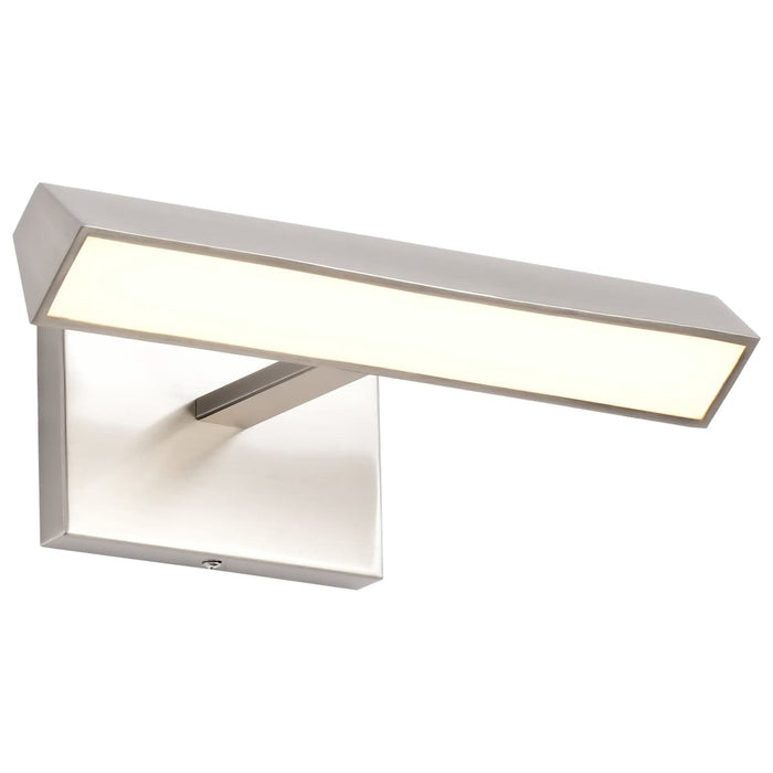 Vanity Nuvo 62-2336 Mila - 1 Foot LED Picture Light - 3 CCT Selectable - Brushed Nickel Finish - Acrylic Lens Nuvo