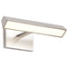 Vanity Nuvo 62-2336 Mila - 1 Foot LED Picture Light - 3 CCT Selectable - Brushed Nickel Finish - Acrylic Lens Nuvo