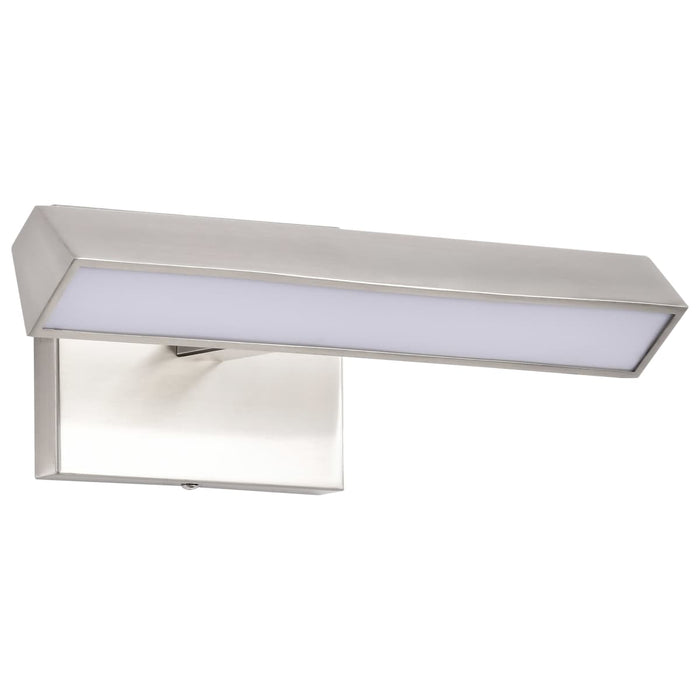Vanity Nuvo 62-2336 Mila - 1 Foot LED Picture Light - 3 CCT Selectable - Brushed Nickel Finish - Acrylic Lens Nuvo