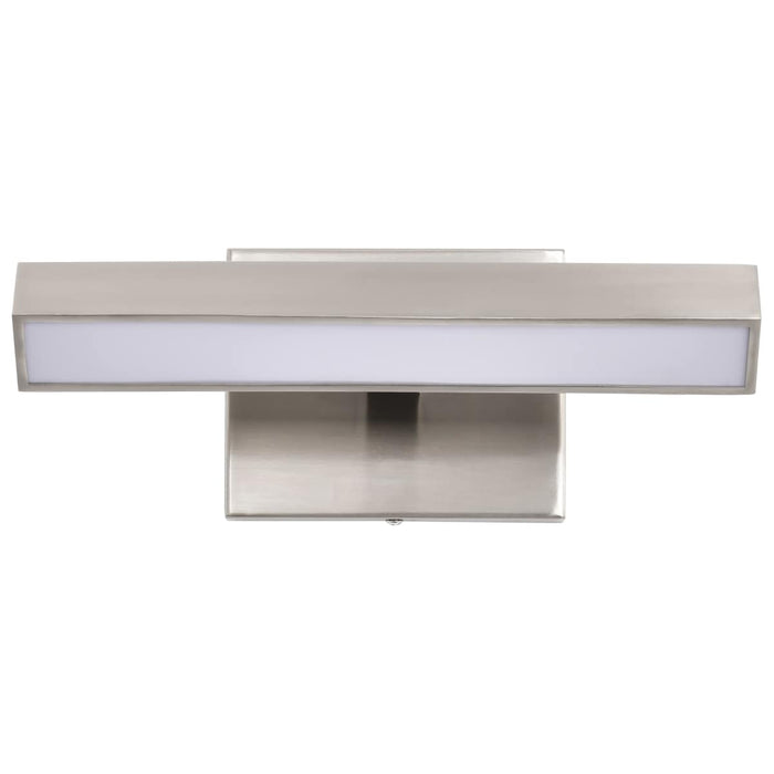 Vanity Nuvo 62-2336 Mila - 1 Foot LED Picture Light - 3 CCT Selectable - Brushed Nickel Finish - Acrylic Lens Nuvo