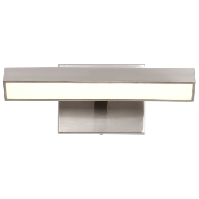 Vanity Nuvo 62-2336 Mila - 1 Foot LED Picture Light - 3 CCT Selectable - Brushed Nickel Finish - Acrylic Lens Nuvo