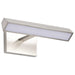 Vanity Nuvo 62-2336 Mila - 1 Foot LED Picture Light - 3 CCT Selectable - Brushed Nickel Finish - Acrylic Lens Nuvo