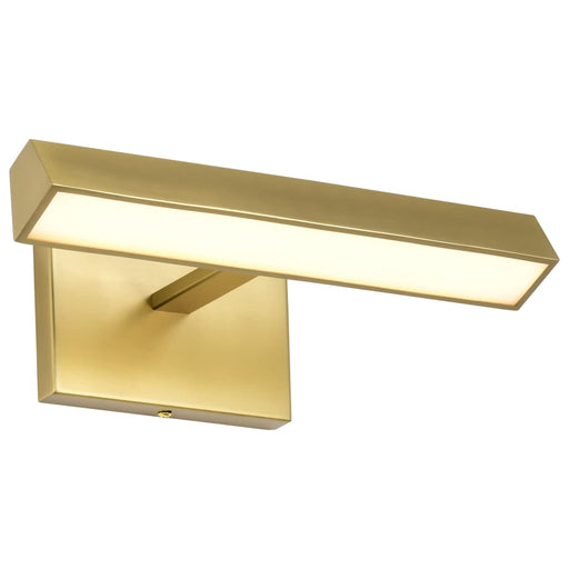 Vanity Nuvo 62-2337 Mila - 1 Foot LED Picture Light - 3 CCT Selectable - Vintage Brass Finish - Acrylic Lens Nuvo