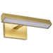 Vanity Nuvo 62-2337 Mila - 1 Foot LED Picture Light - 3 CCT Selectable - Vintage Brass Finish - Acrylic Lens Nuvo