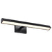 Vanity Nuvo 62-2340 Mila - 2 Foot LED Picture Light - 3 CCT Selectable - Black Finish - Acrylic Lens Nuvo