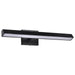 Vanity Nuvo 62-2340 Mila - 2 Foot LED Picture Light - 3 CCT Selectable - Black Finish - Acrylic Lens Nuvo