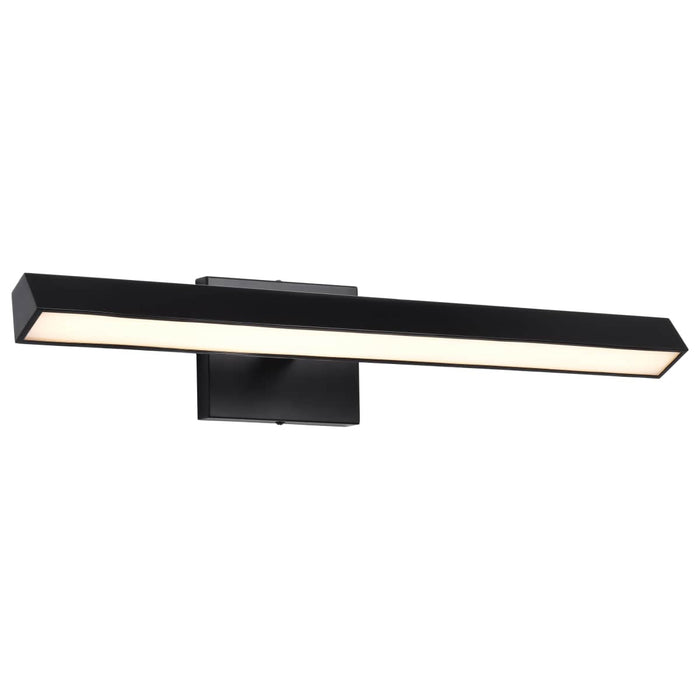 Vanity Nuvo 62-2340 Mila - 2 Foot LED Picture Light - 3 CCT Selectable - Black Finish - Acrylic Lens Nuvo
