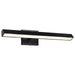 Vanity Nuvo 62-2340 Mila - 2 Foot LED Picture Light - 3 CCT Selectable - Black Finish - Acrylic Lens Nuvo