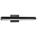 Vanity Nuvo 62-2340 Mila - 2 Foot LED Picture Light - 3 CCT Selectable - Black Finish - Acrylic Lens Nuvo
