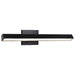 Vanity Nuvo 62-2340 Mila - 2 Foot LED Picture Light - 3 CCT Selectable - Black Finish - Acrylic Lens Nuvo