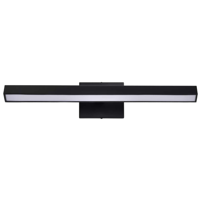 Vanity Nuvo 62-2340 Mila - 2 Foot LED Picture Light - 3 CCT Selectable - Black Finish - Acrylic Lens Nuvo