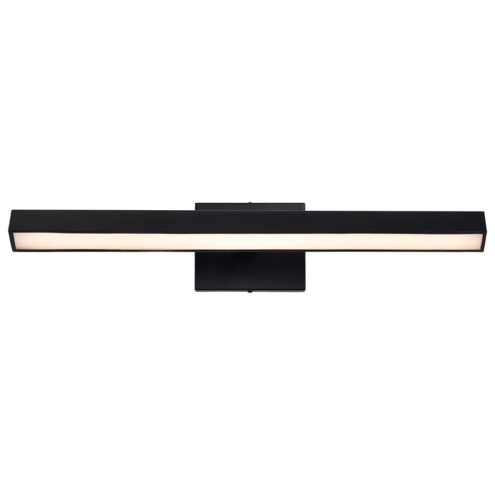 Vanity Nuvo 62-2340 Mila - 2 Foot LED Picture Light - 3 CCT Selectable - Black Finish - Acrylic Lens Nuvo