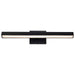 Vanity Nuvo 62-2340 Mila - 2 Foot LED Picture Light - 3 CCT Selectable - Black Finish - Acrylic Lens Nuvo
