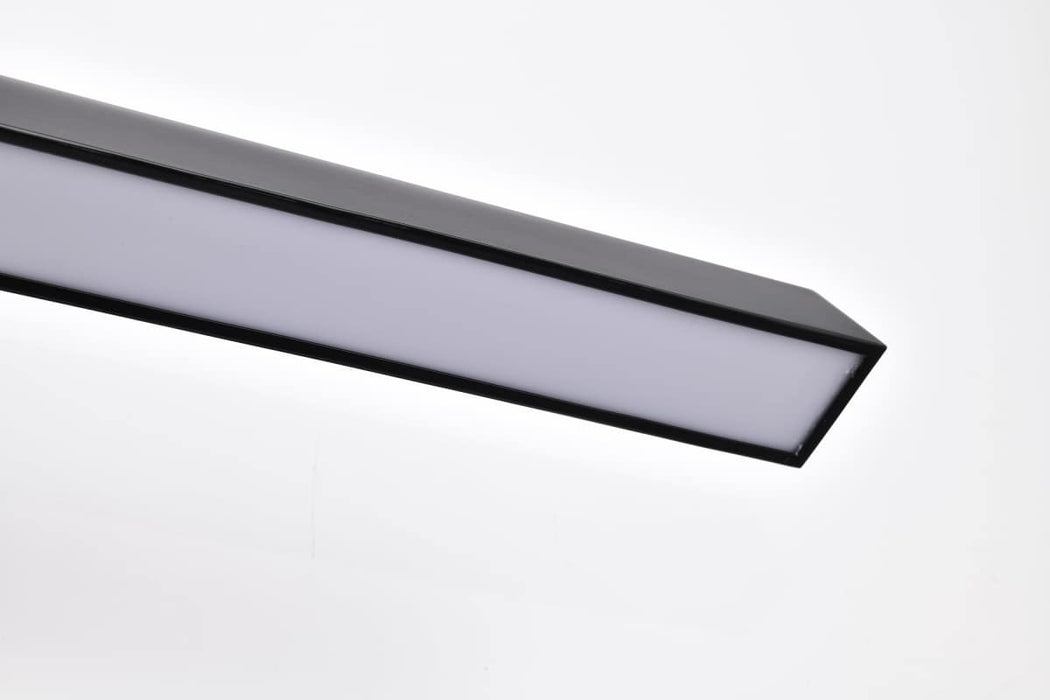 Vanity Nuvo 62-2340 Mila - 2 Foot LED Picture Light - 3 CCT Selectable - Black Finish - Acrylic Lens Nuvo