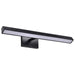 Vanity Nuvo 62-2340 Mila - 2 Foot LED Picture Light - 3 CCT Selectable - Black Finish - Acrylic Lens Nuvo