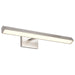 Vanity Nuvo 62-2341 Mila - 2 Foot LED Picture Light - 3 CCT Selectable - Brushed Nickel Finish - Acrylic Lens Nuvo