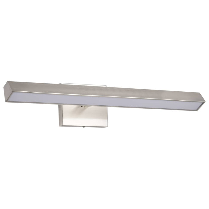 Vanity Nuvo 62-2341 Mila - 2 Foot LED Picture Light - 3 CCT Selectable - Brushed Nickel Finish - Acrylic Lens Nuvo
