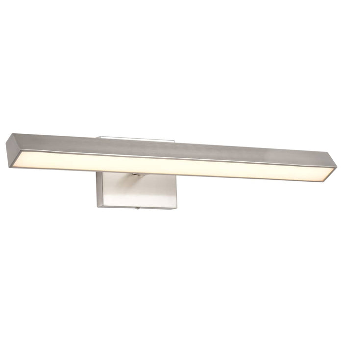 Vanity Nuvo 62-2341 Mila - 2 Foot LED Picture Light - 3 CCT Selectable - Brushed Nickel Finish - Acrylic Lens Nuvo