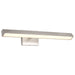 Vanity Nuvo 62-2341 Mila - 2 Foot LED Picture Light - 3 CCT Selectable - Brushed Nickel Finish - Acrylic Lens Nuvo