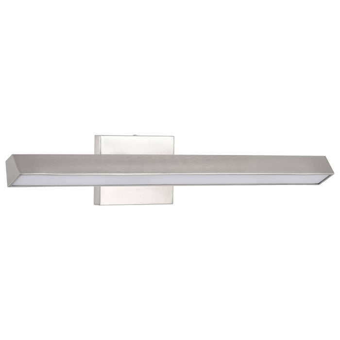 Vanity Nuvo 62-2341 Mila - 2 Foot LED Picture Light - 3 CCT Selectable - Brushed Nickel Finish - Acrylic Lens Nuvo