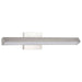 Vanity Nuvo 62-2341 Mila - 2 Foot LED Picture Light - 3 CCT Selectable - Brushed Nickel Finish - Acrylic Lens Nuvo